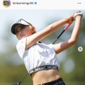 インスタグラマー「キンクミ」だけじゃない　プロゴルファー金田久美子のスーパーショットに騒然