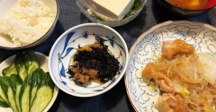 受験生ですが＆鶏肉と白菜、春雨の煮物
