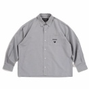 DEVILUSE デビルユース　チェックLSシャツ & スナップバックBB CAP & スタッズベルト