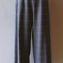 ☆New☆【Chris montez】ハイウエストグレンチェックワイドパンツ（М）（10890円）
