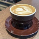 曇り空にはカフェラテを