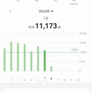 年間平均歩数