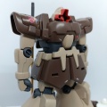 HGUC ドム・トローペン（ユニコーンver.）　製作　塗装