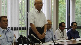 「人に引火するのは想定外」 女児ら火だるま、消火訓練事故で消防団ら謝罪会見…滋賀