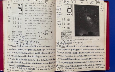 『50年前の星日記～1975年8月5-6日～小林・バーガー・ミロン彗星編　2025/08/09』の画像
