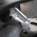 DUCATI Hypermotard用キャリアの溶接修理と補強加工依頼