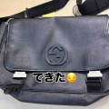 GUCCI グッチ メンズ インターロッキング バッグ pvc 