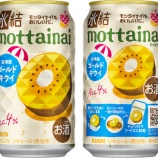 『規格外の宮崎産ゴールドキウイを使った「キリン 氷結mottainai ゴールドキウイ」期間限定発売』の画像