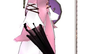 弓を装備してビニール傘をプレビューすると…