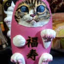 アルルさん＆風さんだるまねきねこ制作・118