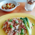 枝豆とコンビーフのリゾット　Vol.292　朝食リゾット