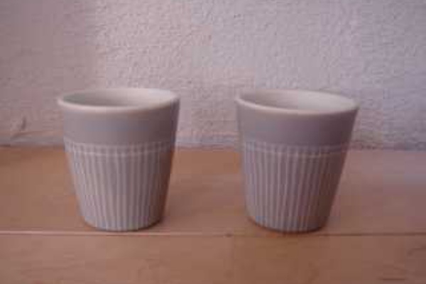 吉村和美さん フリーカップ コーヒーカップ 蕎麦猪口 2点セットで 吉村