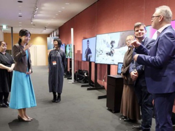 佳子さま「手話のまち東京国際ろう芸術祭」にご出席