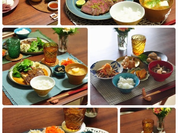 1週間分の我が家の献立まとめ(作りおきおかず、弁当、昼ごはん、晩ごはん)と梅田で景色を楽しみながら和食ランチ