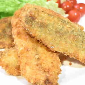 大きめアジフライ