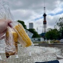 【北海道ひとり旅】北海道滞在は一瞬の旅 札幌の『大通公園て焼きと茹で』