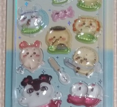 ノベルティーから懸賞当選品、企業物まで！ シール ぷっくりシール  ちいかわ ボンボンドロップシール