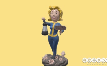 Vaultガールの小さい像