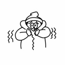 暑がりで寒がり
