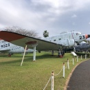 航空自衛隊　鹿屋航空基地（史料館）（３）屋外展示　航空機　二式飛行艇は必見