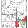 【地獄】『ちいかわ』作者の「ナガノ展」、入場特典で残酷で人の心がない「ちいかわとハチワレの◯◯◯姿」を描いてしまう…　「ちいかわ達の元々の名前」や「ハチワレの正体」も解説
