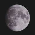 今日は新潟へゴルフ！月齢13.0のお月様 ☆彡