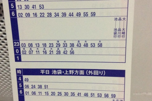 ぐだぐだマイペースブログ - ポケット時刻表