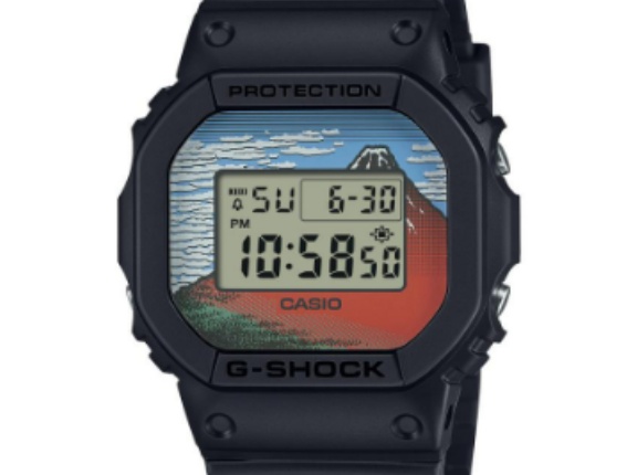 発売即完売だった”北斎G-SHOCK”が再入荷。「凱風快晴」モデル！