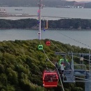 恐怖だった「海上ケーブルカー」：「夕日の絶景」で挽回…