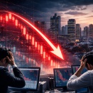 【超絶悲報】いやこれダメだろ…日経平均先物、完全崩壊ｗｗｗｗｗもう終わりだよこの相場