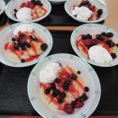 パンケーキ🍓フルーツ添え