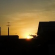 今日の夕暮れ