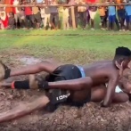 【悲報】男性格闘家が美人格闘家と対戦し試合中にレ〇プし始めてしまう…観客は大盛りあがり