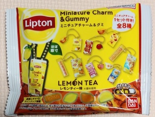 リプトン ミニチュアチャーム&グミ レモンティー味