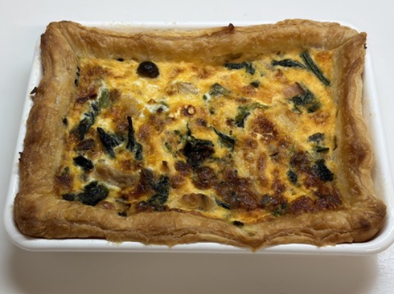 2人分のキッシュ