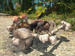 【FF14】モンハンワイルズコラボのマウント「ネコ荷車」は極アルシュベルドで入手できる「護竜の狩猟証」99個と交換ということが判明！