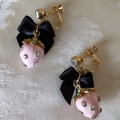 ノベルティ❤22000円お買い上げで🎁★ストロベリーイヤリング&ピアス★ピアス残り1点❣