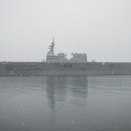 護衛艦「ひゅうが」舞鶴湾復路③ 2025/2/21