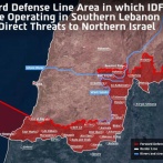終戦不可能＼(^o^)／イスラエル、南部レバノン領域地図を公表「この地域を越えた攻撃の実施も排除しない」