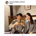 【芸能】モデル夫婦・敦士＆結花子の家族ショット公開！青森旅行の思い出