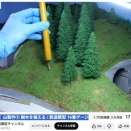 【HOレイアウト】山製作⑤ 樹木を植える