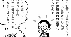 抹茶味、食べ比べしてみたけど…