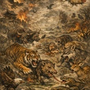 仏教の六道では理性より本能に支配された存在の世界を「畜生道」と呼ぶ。