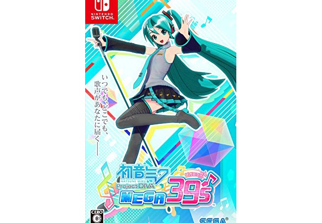 Switch『初音ミク Project DIVA MEGA39's』53606本の売上。今週1位！！