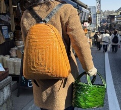 【再会】竹リュックサック