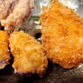 晴れ時々鶏の絶品ランチ！ミックスフライ定食！(ハレトリ７回目)