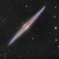 NGC4565　かみのけ座の渦巻銀河