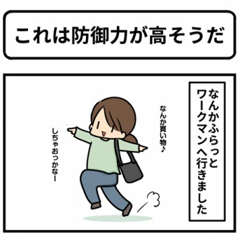 これは防御力が高そうだ