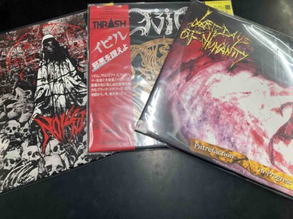 少量ですが、オールジャンルで中古LPが入荷!!