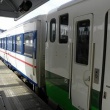 懐かしいかな 異色の編成 キハ47+キハ40 只見線・只見駅